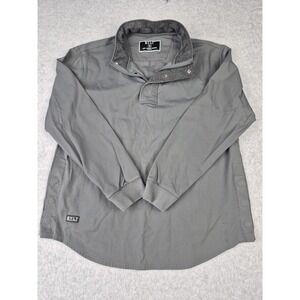 Bylt Elite Fairway Pullover Men's XL Premium Flex Fabric Comfort Golf Gray